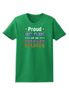 Proud Best Friend of an American Soldier Womens Dark T-Shirt-TooLoud-Kelly-Green-X-Small-Davson Sales