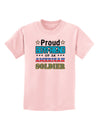 Proud Boyfriend of an American Soldier Childrens T-Shirt-Childrens T-Shirt-TooLoud-PalePink-X-Small-Davson Sales