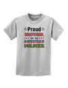 Proud Brother of an American Soldier Childrens T-Shirt-Childrens T-Shirt-TooLoud-AshGray-X-Small-Davson Sales