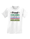 Proud Cousin of an American Soldier Childrens T-Shirt-Childrens T-Shirt-TooLoud-White-X-Small-Davson Sales