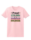 Proud Cousin of an American Soldier Womens T-Shirt-Womens T-Shirt-TooLoud-PalePink-X-Small-Davson Sales