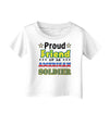 Proud Friend of an American Soldier Infant T-Shirt-Infant T-Shirt-TooLoud-White-06-Months-Davson Sales