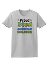 Proud Friend of an American Soldier Womens T-Shirt-Womens T-Shirt-TooLoud-AshGray-X-Small-Davson Sales