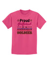 Proud Girlfriend of an American Soldier Childrens T-Shirt-Childrens T-Shirt-TooLoud-Sangria-X-Small-Davson Sales