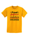 Proud Girlfriend of an American Soldier Childrens T-Shirt-Childrens T-Shirt-TooLoud-Gold-X-Small-Davson Sales