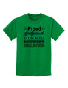 Proud Girlfriend of an American Soldier Childrens T-Shirt-Childrens T-Shirt-TooLoud-Kelly-Green-X-Small-Davson Sales