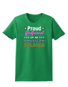 Proud Girlfriend of an American Soldier Womens Dark T-Shirt-TooLoud-Kelly-Green-X-Small-Davson Sales