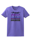 Proud Girlfriend of an American Soldier Womens T-Shirt-Womens T-Shirt-TooLoud-Violet-X-Small-Davson Sales