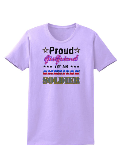 Proud Girlfriend of an American Soldier Womens T-Shirt-Womens T-Shirt-TooLoud-Lavender-X-Small-Davson Sales