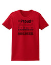 Proud Girlfriend of an American Soldier Womens T-Shirt-Womens T-Shirt-TooLoud-Red-X-Small-Davson Sales