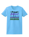 Proud Girlfriend of an American Soldier Womens T-Shirt-Womens T-Shirt-TooLoud-Aquatic-Blue-X-Small-Davson Sales