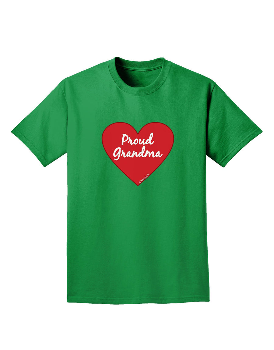 Proud Grandma Heart Adult Dark T-Shirt-Mens T-Shirt-TooLoud-Purple-Small-Davson Sales