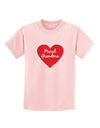 Proud Grandma Heart Childrens T-Shirt-Childrens T-Shirt-TooLoud-PalePink-X-Small-Davson Sales