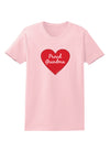 Proud Grandma Heart Womens T-Shirt-Womens T-Shirt-TooLoud-PalePink-X-Small-Davson Sales