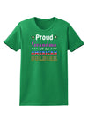 Proud Grandma of an American Soldier Womens Dark T-Shirt-TooLoud-Kelly-Green-X-Small-Davson Sales