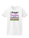 Proud Grandma of an American Soldier Womens T-Shirt-Womens T-Shirt-TooLoud-White-X-Small-Davson Sales