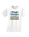 Proud Grandpa of an American Soldier Childrens T-Shirt-Childrens T-Shirt-TooLoud-White-X-Small-Davson Sales