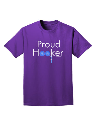 Proud Hooker Adult Dark T-Shirt-Mens T-Shirt-TooLoud-Purple-Small-Davson Sales