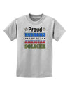 Proud Husband of an American Soldier Childrens T-Shirt-Childrens T-Shirt-TooLoud-AshGray-X-Small-Davson Sales