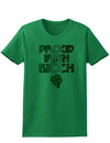 Proud Irish Bitch Adult Womens St. Patrick's Day T-Shirt-TooLoud-Kelly Green-Small-Davson Sales