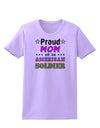 Proud Mom of an American Soldier Womens T-Shirt-Womens T-Shirt-TooLoud-Lavender-X-Small-Davson Sales