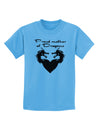 Proud Mother of Dragons Childrens T-Shirt-Childrens T-Shirt-TooLoud-Aquatic-Blue-X-Small-Davson Sales