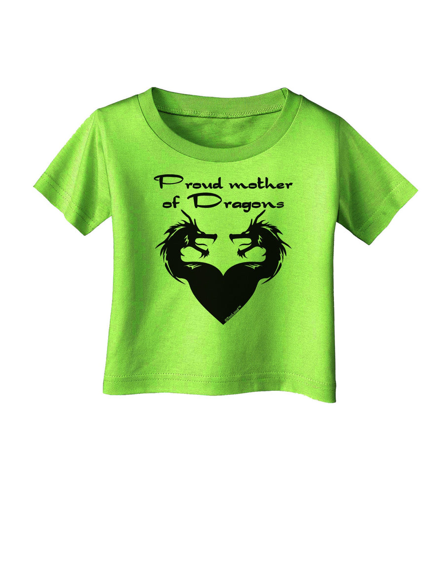 Proud Mother of Dragons Infant T-Shirt-Infant T-Shirt-TooLoud-White-06-Months-Davson Sales