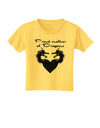 Proud Mother of Dragons Toddler T-Shirt-Toddler T-Shirt-TooLoud-Yellow-2T-Davson Sales