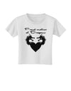 Proud Mother of Dragons Toddler T-Shirt-Toddler T-Shirt-TooLoud-White-2T-Davson Sales