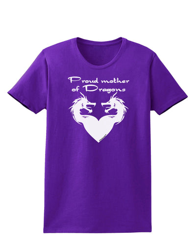 Proud Mother of Dragons Womens Dark T-Shirt-TooLoud-Purple-X-Small-Davson Sales