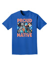 Proud Native American Adult Dark T-Shirt-Mens T-Shirt-TooLoud-Royal-Blue-Small-Davson Sales