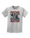 Proud Native American Childrens T-Shirt-Childrens T-Shirt-TooLoud-AshGray-X-Small-Davson Sales