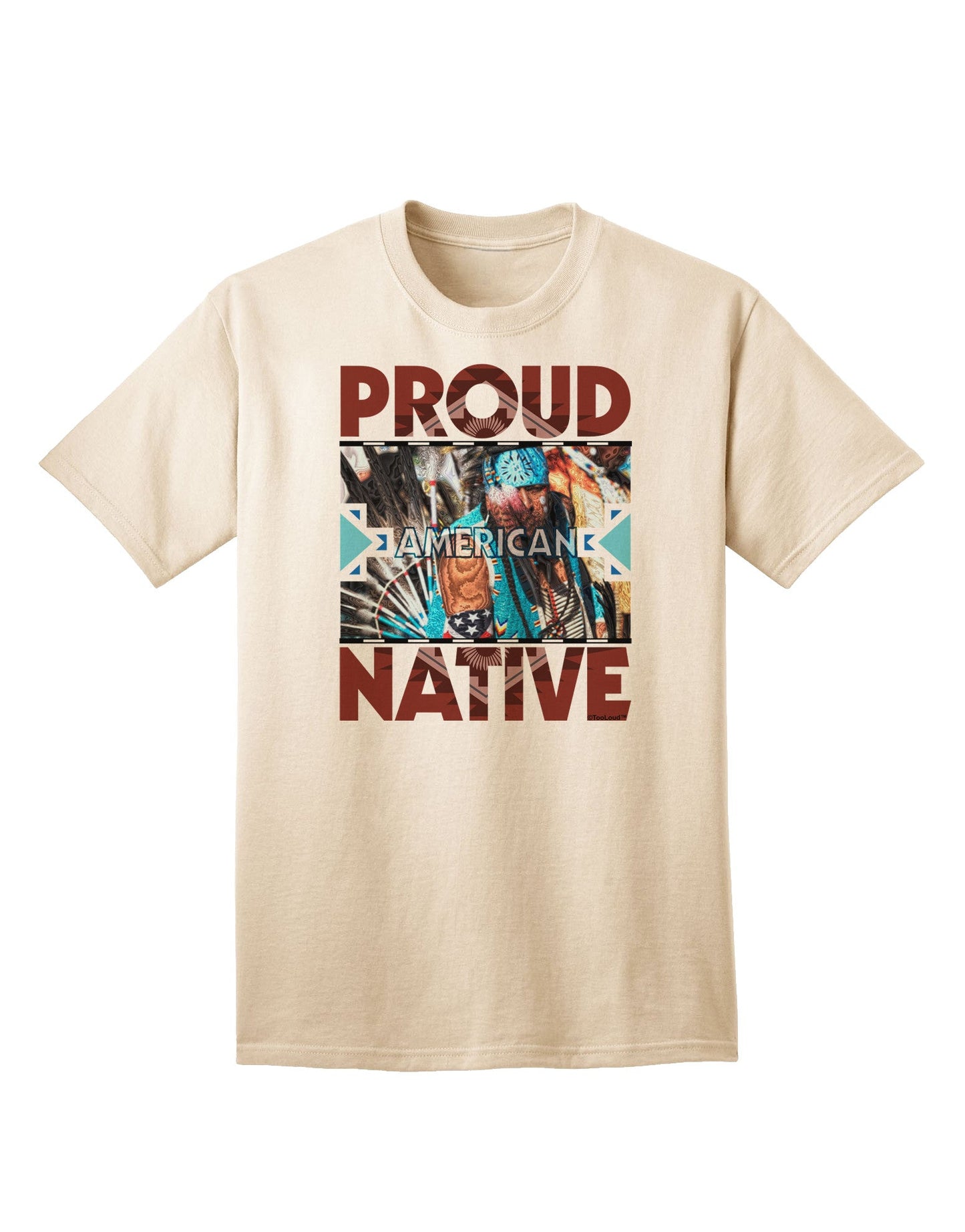 Proud Native American Heritage - Premium Adult T-Shirt Collection-Mens T-shirts-TooLoud-Natural-Small-Davson Sales