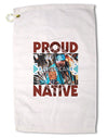 Proud Native American Premium Cotton Golf Towel - 16&#x22; x 25-Golf Towel-TooLoud-16x25"-Davson Sales