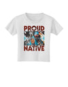 Proud Native American Toddler T-Shirt-Toddler T-Shirt-TooLoud-White-2T-Davson Sales