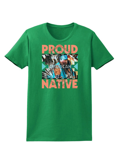 Proud Native American Womens Dark T-Shirt-TooLoud-Kelly-Green-X-Small-Davson Sales