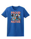 Proud Native American Womens Dark T-Shirt-TooLoud-Royal-Blue-X-Small-Davson Sales