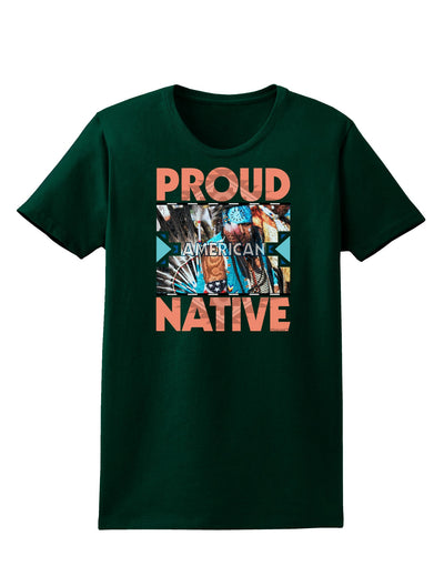 Proud Native American Womens Dark T-Shirt-TooLoud-Forest-Green-Small-Davson Sales