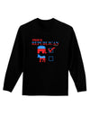 Proud Republican Checkmark Adult Long Sleeve Dark T-Shirt-TooLoud-Black-Small-Davson Sales