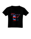 Proud Republican Checkmark Toddler T-Shirt Dark-Toddler T-Shirt-TooLoud-Black-2T-Davson Sales