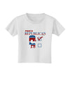 Proud Republican Checkmark Toddler T-Shirt-Toddler T-Shirt-TooLoud-White-2T-Davson Sales