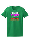 Proud Sister of an American Soldier Womens Dark T-Shirt-TooLoud-Kelly-Green-X-Small-Davson Sales