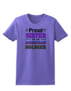 Proud Sister of an American Soldier Womens T-Shirt-Womens T-Shirt-TooLoud-Violet-X-Small-Davson Sales