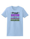 Proud Sister of an American Soldier Womens T-Shirt-Womens T-Shirt-TooLoud-Light-Blue-X-Small-Davson Sales