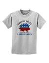 Proud To Be Libertarian Childrens T-Shirt-Childrens T-Shirt-TooLoud-AshGray-X-Small-Davson Sales