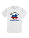 Proud To Be Libertarian Childrens T-Shirt-Childrens T-Shirt-TooLoud-White-X-Small-Davson Sales