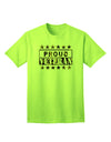 Proud Veteran Camo Adult T-Shirt-Mens T-Shirt-TooLoud-Neon-Green-Small-Davson Sales