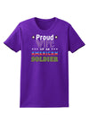 Proud Wife of an American Soldier Womens Dark T-Shirt-TooLoud-Purple-X-Small-Davson Sales