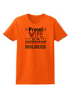 Proud Wife of an American Soldier Womens T-Shirt-Womens T-Shirt-TooLoud-Orange-X-Small-Davson Sales