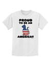 Proud to Be an Americat Childrens T-Shirt by TooLoud-Childrens T-Shirt-TooLoud-White-X-Small-Davson Sales